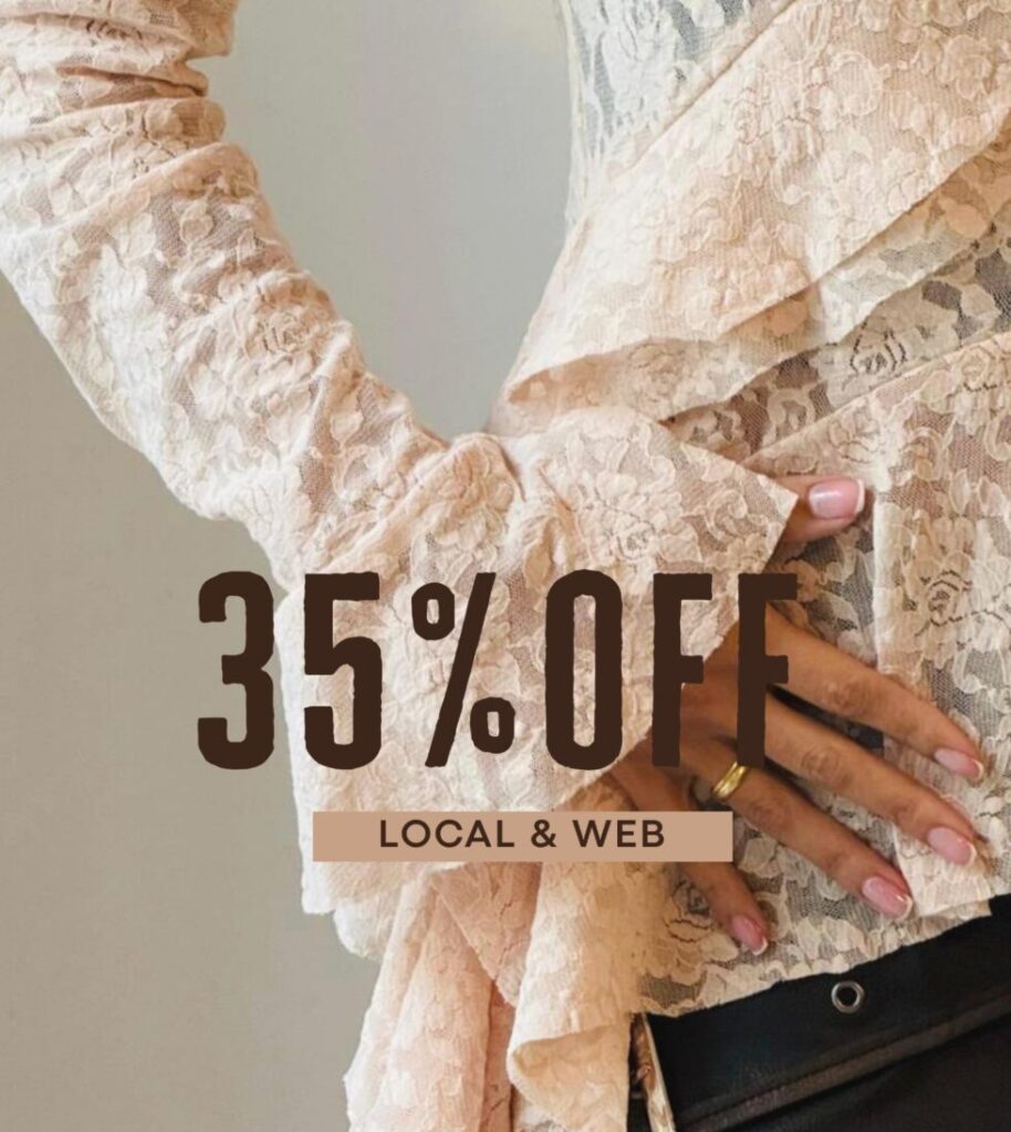 35%off en tienda y web
