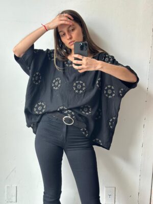 Remera Venaro - Negro