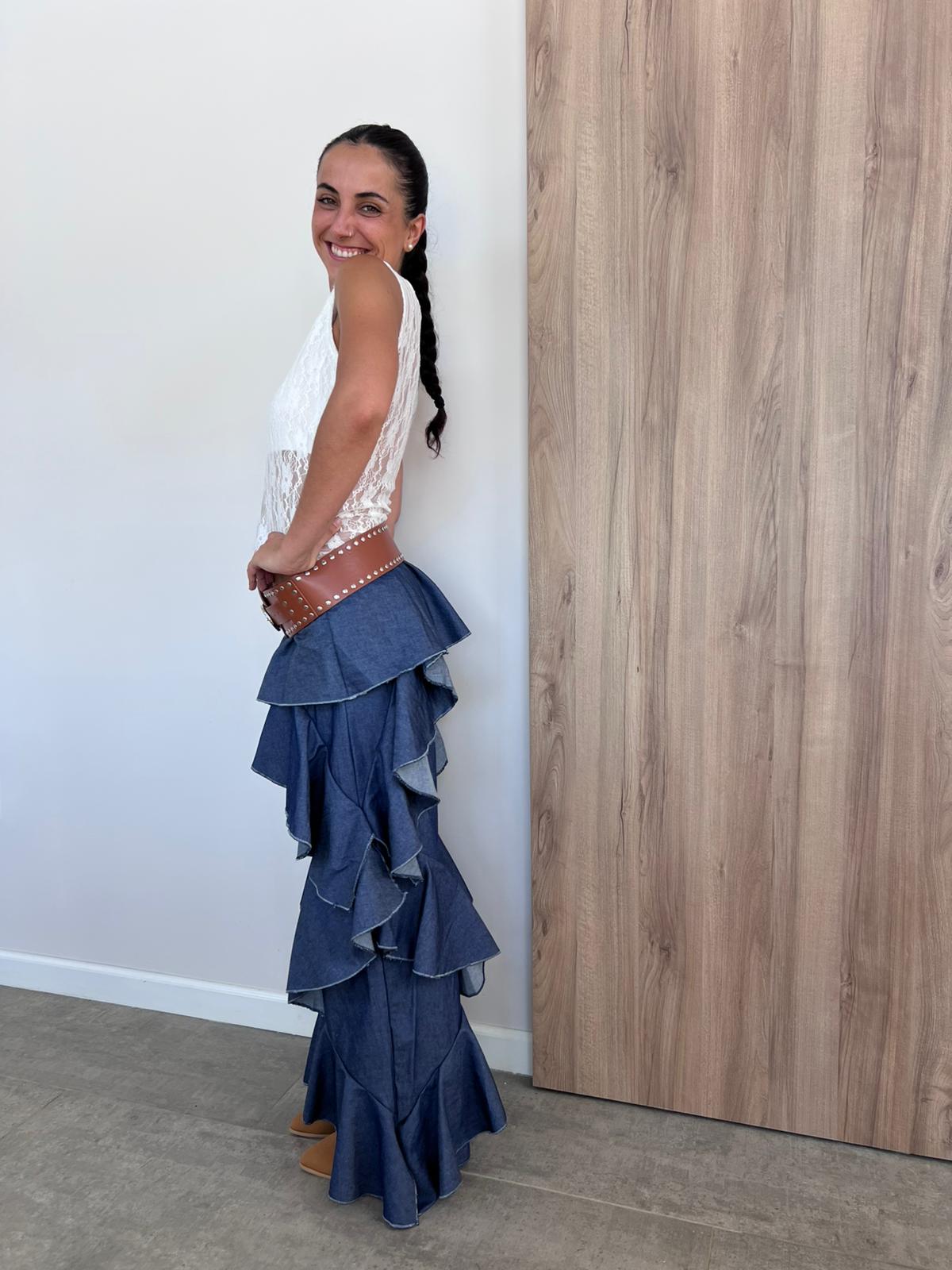 Pantalon Denim Kendra Santorini - Imagen 3