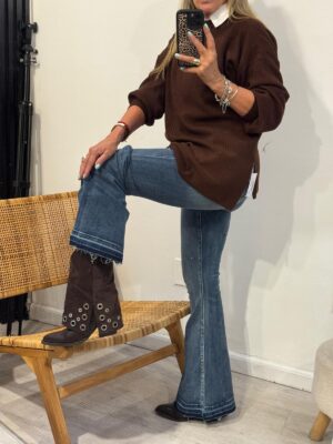 Pantalon Denim Oxford Zoe