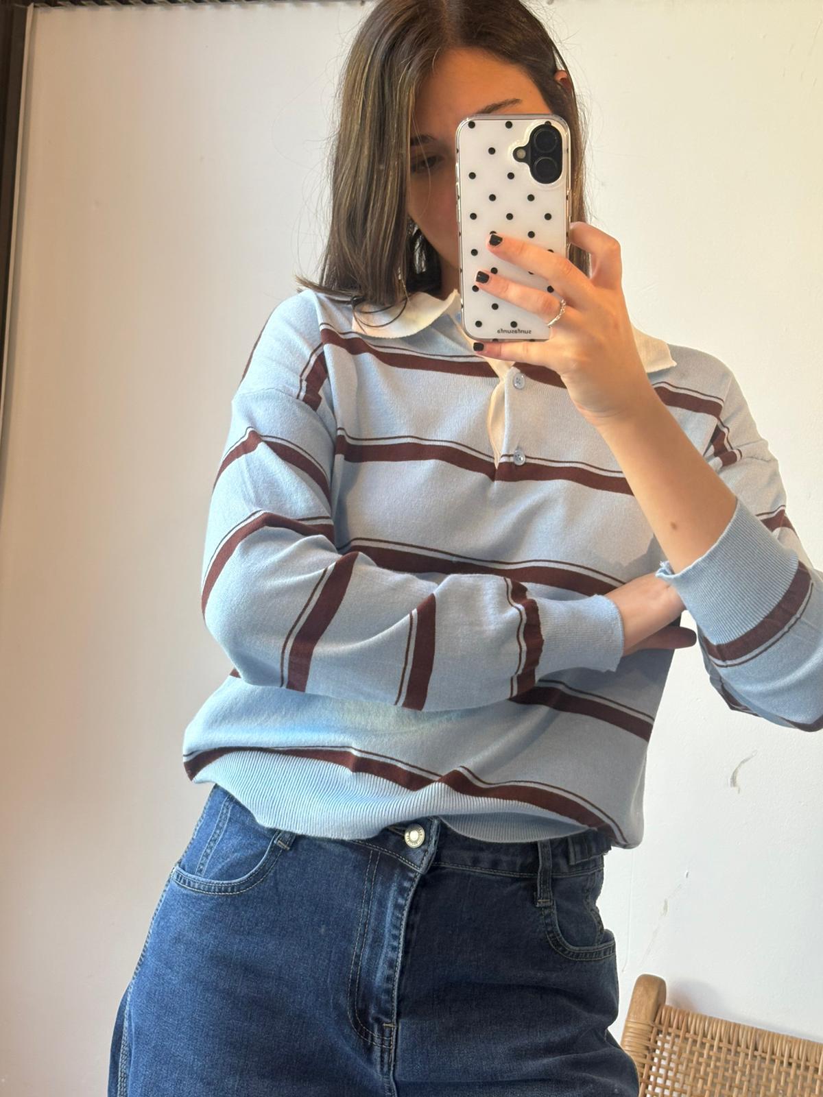 Sweater Luna - Celeste - Imagen 3