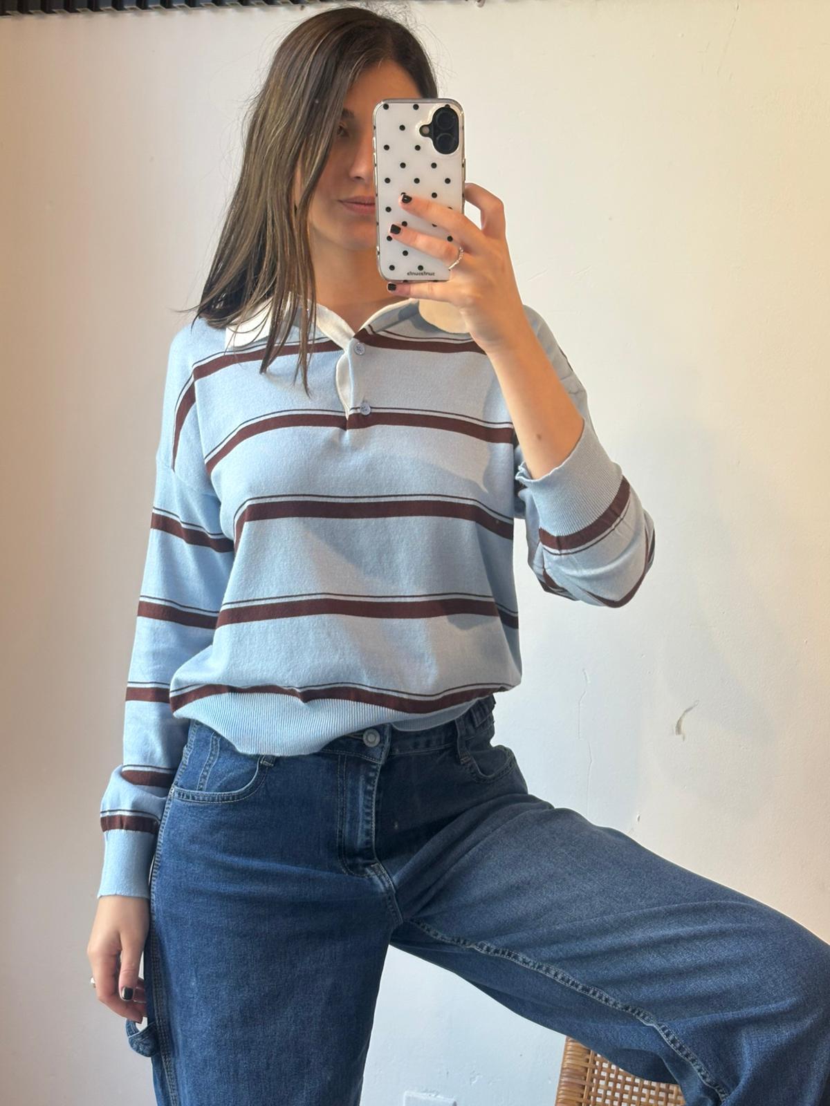 Sweater Luna - Celeste - Imagen 5