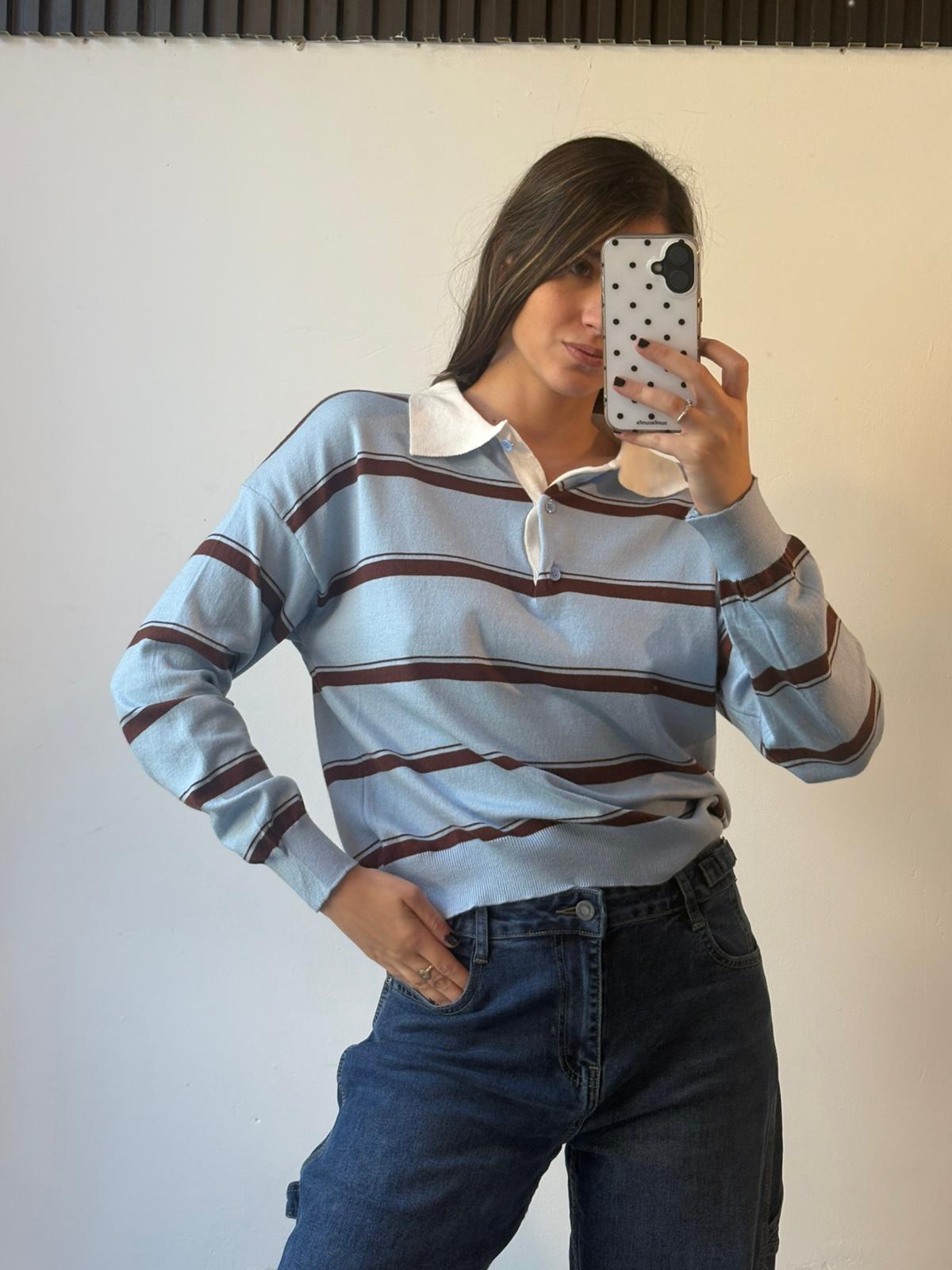 Sweater Luna - Celeste - Imagen 4