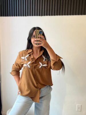 Camisa Nina - Tostado