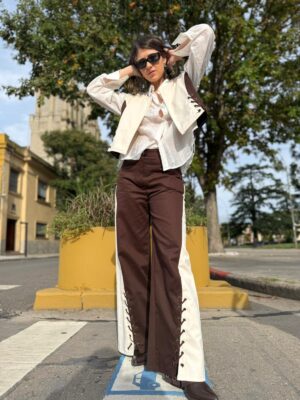 Chaleco Kendra Indiana - Natural