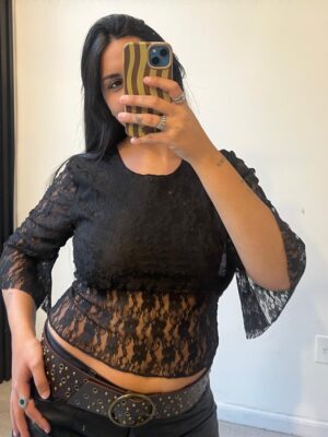 Remera Kendra Olympia - Negro