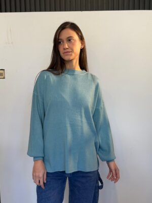 Sweater Uma - Turquesa