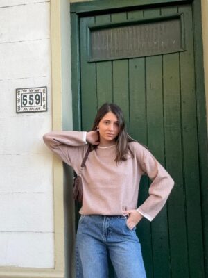 Sweater Muna - Tostado