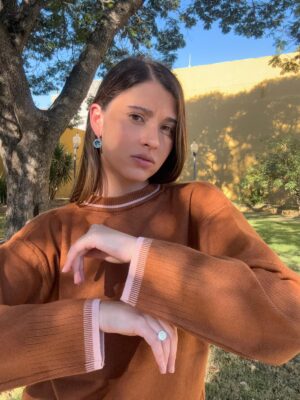 Sweater Muna - Terracota