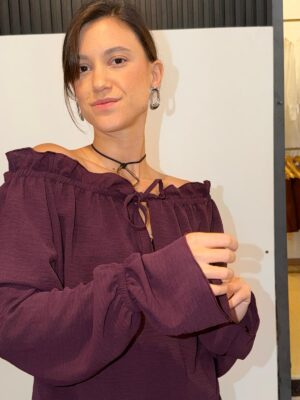 Blusa Ivy - Bordo