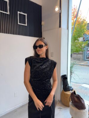 Blusa Brilli Soho - Negro