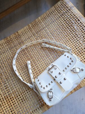 Cartera Benny - Blanco