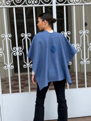 Ruana Oriental - Azul
