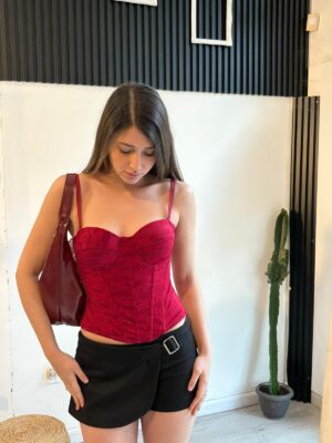 Corset Visla - Bordo