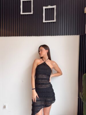 Vestido Merge - Negro
