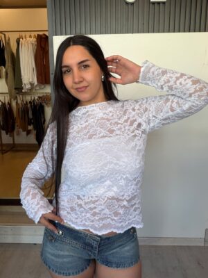 Short Denim Tiro Bajo