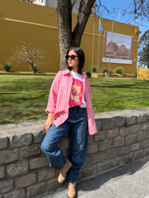 Camisa Viñas - Fucsia