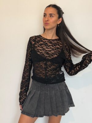 Remera Kendra Aira - Negro