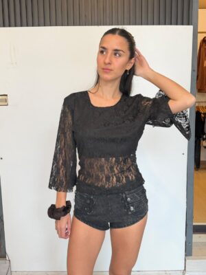 Remera Kendra Nita - Negro