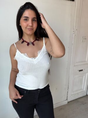 Musculosa Klint - Blanco
