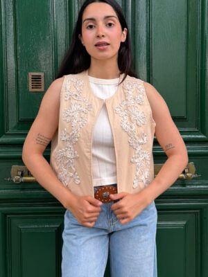 Chaleco Greta - Beige