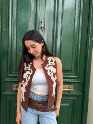 Chaleco Greta - Choco