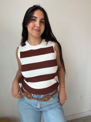 Musculosa Gina - Choco