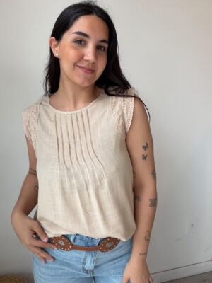 Blusa Meltre - Beige