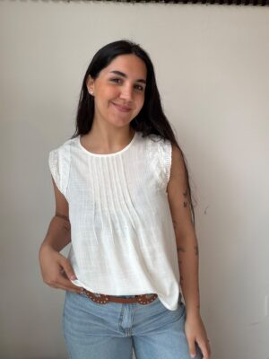 Blusa Meltre - Blanco